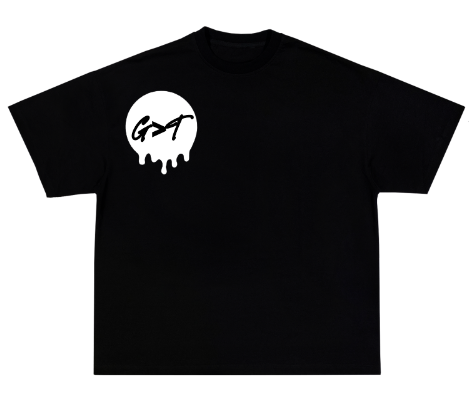 Black “G>T” T-shirt