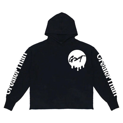 Black “G>T” Hoodie