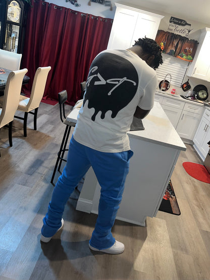 White “G>T” T-shirt